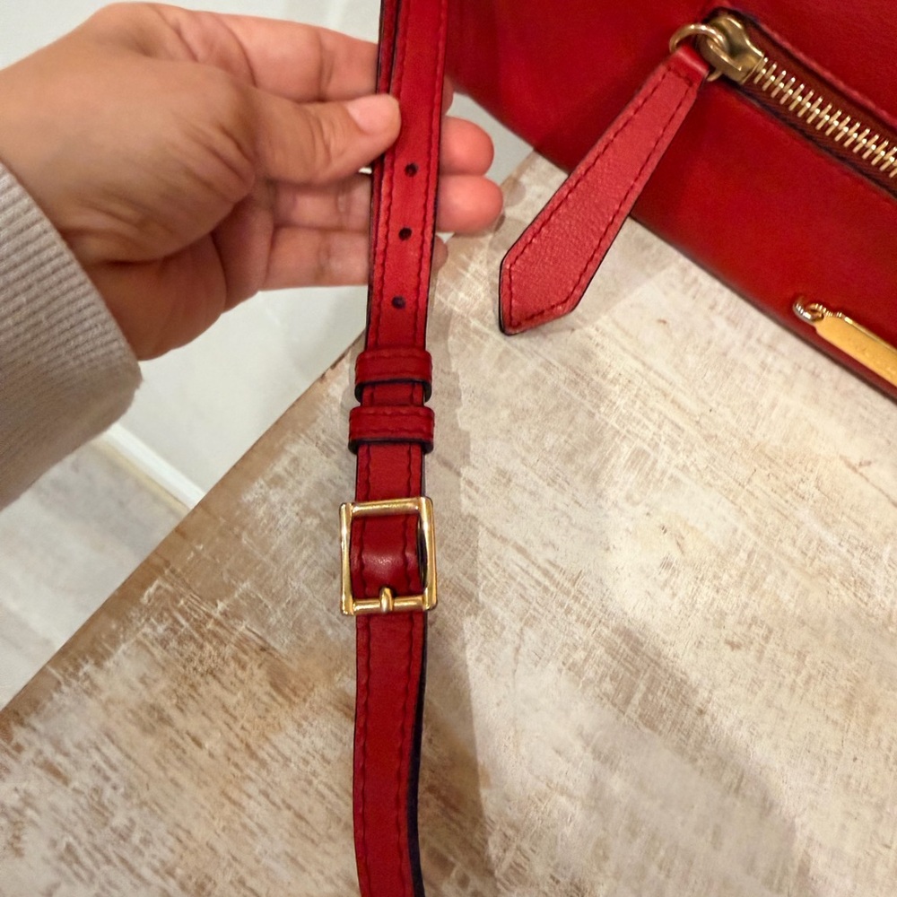 Burberry Vermelho Bolsa Big crush - Picture 9 of 12